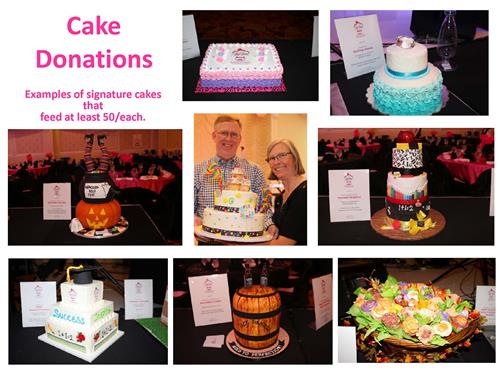 Photos of Cake Donations Photos of Cake Donations